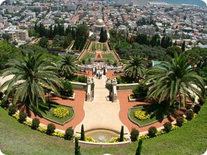 The Bahai gerdens in Haifa