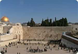 The Western Wall in Jerusalem